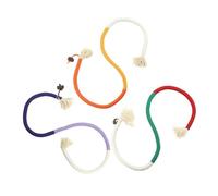 YOUNAFEN Juguete masticable para mascotas, cuerda de algodón, juguete masticable para gatos, masticador agresivo, limpiador de dientes, juguete de entrenamiento para interiores, juguete de interacción