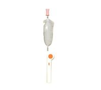 YOUNAFEN Juguete para gatos, varita de plumas con luz retráctil interactiva, juguete interactivo para gatos de interior, ejercicio de rebote