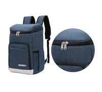 YOUNAFEN Mochila térmica para 12 latas, aislada, a prueba de fugas, gran capacidad, mochila impermeable para viajes, senderismo