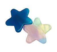 YOUNAFEN Pinza para el pelo pequeña de metal con diseño de pico de pato, bonita estrella doble decorativa Y2K, pasadores para el pelo para mujer, 6 colores