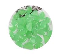 YOUNAFEN Rocas fluorescentes decorativas para acuario, peceras de piedra brillante bajo el agua, estanque, césped, paisaje, 50/100 unidades