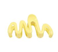 YOUNAFEN Sweet Girls - Pinza para el pelo de cola de caballo alta, color caramelo femenino, forma curvada, pinza para el pelo casual para niñas
