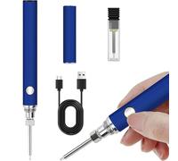 YOUNEEDFUL Kit de quemador de hilo recargable, herramienta de quema de hilo para tejer y abalorios, para manualidades de cuero, costura, tejido y cuerdas, abalorios, tablero de madera, estampado en