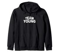Young es el Nombre - Funny Team Young Sudadera con Capucha
