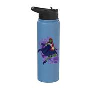Young Justice Miss Martian With Logo Stainless Steel Insulated Water Bottle