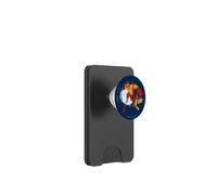 Young Justice Splatter Art Kid Flash Logo PopSockets PopWallet para MagSafe