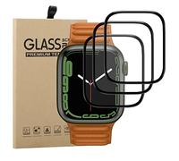 Young & Ming 3 Unidades Protector De Pantalla Para Apple Watch Series 9 41mm/Series 8 41mm/Series 7, [3 pack] Cobertura Completa 9H Dureza Cristal Templado para Apple Watch 41mm