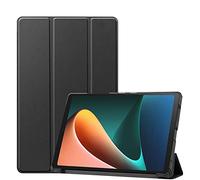 Young & Ming Funda Compatible con Xiaomi Pad 5/Pad 5 Pro, Smart Cover con Auto-Sueño/Estela Función de Soporte Funda de Cubierta,Negro