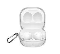 Young & Ming Funda para Samsung Galaxy Buds 2, Carcasa de Silicona Compatible con Carga inalámbrica, Transparente