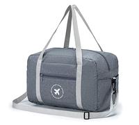 Young & Ming Plegable Bolsa Viaje Ryanair 40x20x25cm Cabina Ultraligera Bolsos de Viaje con Maleta Fija Bolsa de Deporte Bolsa Fin de Semana Bolsa de Gimnasio para Hombre/Mujer