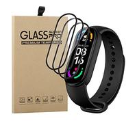 Young & Ming Protector de Pantalla Compatible con Xiaomi Mi Band 6 NFC/Mi Band 6/Band 5, [3 Unidades] [ 3D Cobertura Completa] Sin Burbujas, Anti-Scratch Película, Sensible al Tacto