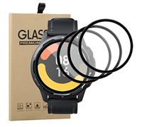 Young & Ming Protector de Pantalla para Xiaomi Watch S1 Active, [3 Unidades] [3D Cobertura Completa] 9H Dureza De Alta Definición Anti-Arañazo sin Burbujas Protector