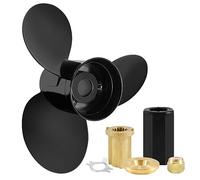 YOUNG PROPS 15 1/4 x 15. Reemplaza OEM #48-78116A45 Hélice fuera de borda para motores Mercury 135 150 175 200 220 225 250 300HP/Mercruiser Alpha Bravo One, 4 cuchillas 15.25 Dia x 15 pasos Prop 15