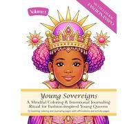 Young Queens Coloring & Activity Book for Melanated Girls with Multicultural Fashion and Natural Hair Inspiration