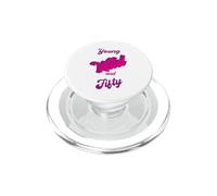 Young Wild and Fifty - 50th Birthday PopSockets PopGrip para MagSafe