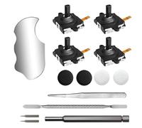 Young Wolf 14 en 1 Joystick Kit de Reemplazo Compatible con Oculus Quest 2 Controller Meta Quest 2 Controller Repair Accessories (Set A)