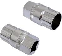 Young Wolf 2 herramientas de extracción de rueda libre para bicicleta de montaña compatible con Shimano Sunrace 12 ranuras Freewheels