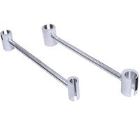 Young Wolf 2 juegos de llaves de herramientas ajustables para reparación de bisagras de puerta, herramientas de ajuste de bisagra de puerta de 14-25 mm, herramientas de mano de llave ajustable