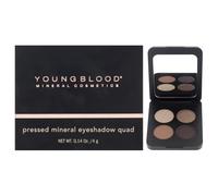 Youngblood - Sombra de ojos mineral prensada, color gris pardo ahumado para mujer, 0.14 onzas, sombra de ojos