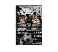 YoungBoy Never Broke Again I Rest My Case - Pósteres impermeables para pared, impresión en casa, a prueba de humedad, fácil de instalar y resistente a la decoloración, estilo sin marco, 30 x 45 cm