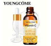 YOUNGCOME Suero Potenciador con C + Ácido Hialurónico + Colágeno - para una , Hidratada y , Cuidado de la Piel; que la Piel Luzca Más 40ml/60ml