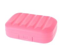 YoungerY (1pc Caja de jabón portátil de Viaje con Caja de jabón portátil con Tapa sellada Caja de jabón Impermeable - Grande - Rosa