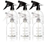 Youngever 6 Paquetes 500ML Botellas de Plástico Spray, Botella de Pulverizador, Botellas de Spray Para el Cabello y Soluciones de Limpieza (Oval)