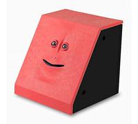 Youngine Novedad Face Bank Moneda Comer Banco de Ahorros Niños Ahorro de Dinero Colección Piggy Bank (Rojo)