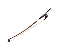 YoungMonic Arco vertical de 3/4 para contrabajo alemán, mango alto, bajo, negro, avance de pelo de caballo (arco 3/4)