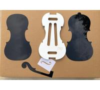 YoungMonic Stradivari 1742 Year Violín 4/4 herramientas para hacer cuello de violín/molde de patilla con agujero F (herramientas de fabricación de violín 4/4)