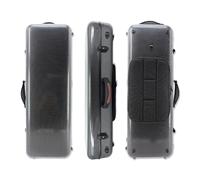YoungMonic Viola Case - Caja de viola ligera de fibra de carbono de 16 pulgadas para viola de 15 a 17 pulgadas, tamaño de 2,5 kg