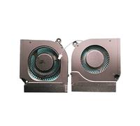 Youngran Ordenador portátil CPU GPU Ventilador de refrigeración Compatible for Acer Nitro 5 AN515-55 AN517-52 Radiador más frío FML9 FMAQ DC5V DFS5K223052836 Leisurely (Color : CPU and GPU Fan)