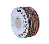 YoungRich Cable de Prueba de Aislamiento de 120 m Wrapping Cable de Cobre Estañado 30AWG 8 Colores para Placa Base Portátil Prueba Electrónica