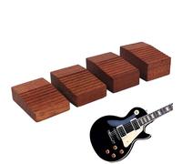 Youngwier Bloque de trémolo flotante, bloques de configuración de trémolo para guitarra | Cuña deslizante trémolo flotante para guitarra de madera de 4 tamaños | Herramientas multifuncionales para
