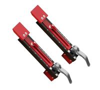 Youngwier Calibrador de Revestimiento,Kit de Montaje Calibrador de 2 Piezas - Medidor de Ángulo Ajustable Multiusos para Instalación