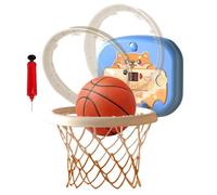 Youngwier Canasta De Baloncesto Mini | Juego De Canasta Infantil para Casa,Juguete Interactivo De Pared con Marcador para Balón En Hogar Colegio Habitación