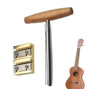 Youngwier Escariador Manual,Herramientas de Ajuste para Agujeros de Clavijas en Violines de Tamaños 3/4-4/4 | Instrumentos Musicales con Conicidad 1 26 para Reparación de Cuerdas Orquestales, Viola,