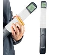 Youngwier Herramienta de práctica de acorde de ukelele de bolsillo para acordes de guitarra, diapasón de ukelele con pantalla de mapa giratoria, ayuda para aprender guitarra con metrónomo de acordes y