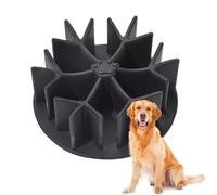 Youngwier Inserto de Lento para Perros,Inserto de Lento para Perros, de Silicona para Cuenco de alimentación Lenta de alimenticio - con Fuerte, diseño para Comer, no se Asfixia para Cachorros