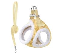 Youngwier Juguete para Perros | Accesorio de tracción Suave para Cachorros para controlar, arnés para Cachorros con Correa, para Perros pequeños, medianos y Grandes al Caminar por el Parque y el