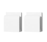 Youngwier Organizador de Cables de Carga,Organizadores de Cables,2 Soportes para Cables de Escritorio - Bloque de Cargador y gestión de Cables, Organizador de Cables de Escritorio, Adhesivo, para