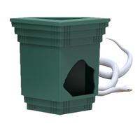 Youngwier Plato De Agua para Reptiles, 2 en 1 Casa de Lagartos Plato de Alimentación para Acuario, Accesorios para Pecera Área de Asolación Decoración de Acuario para Pitones Bola Serpientes Ranas