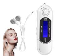 Youngwier Reproductores MP3 | Radio MP3 Infantil A Pilas | Reproductor USB para Coche con Pantalla - para Viajes, Hogar, Camping, Running Y Actividades Exteriores