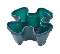 Youngwier Torre para Fresas Maceta | Antideslizante Apilable con Drenaje Seguro - Maceta de Jardín para el Cultivo de Fresas - para Patio Balcón Terraza Hogar Apartamento