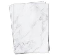 younikat 50 Hojas de papel de carta mármol, DIN A4 90 g/m² - dv433