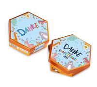 younikat dv_1285 - Juego de pegatinas para chocolates con diseño de animales salvajes, preimpreso, parte trasera autoadhesiva, diseño de animales salvajes