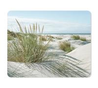 younikat Mousepad con diseño de Dunas I 24 x 19 cm I Mousepad de tamaño estándar I Antideslizante I Vacaciones Viaje Playa Paisaje I con protección Superficial I para Oficina y Gaming I dv946