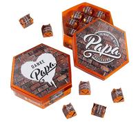 younikat Regalo del día del padre para papá - Juego de pegatinas adecuadas para chocolates - Danke Papa Legend Design - dv1193