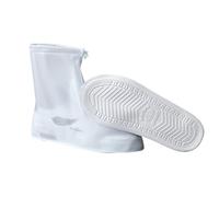 YOUNLEN Fundas impermeables para zapatos,funda impermeable zapatos，blanco transparente，Adecuado para caminar y andar en bicicleta al aire libr（XXL EUR 43-44）