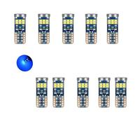 YOUNLEN T10 W5W LED (Azul Cielo),Canbus Sin Errores,12V,396LM,2.1W,18SMD 2016Chips,LED Luces Interiores Del AutomóVil, Luces Interiores Del AutomóVil Esperar(Paquete De 10)